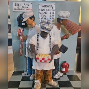 Annie Lee SASS N 'CLASS figurine (LINKS,TIPS,WINGS,& FRIES)